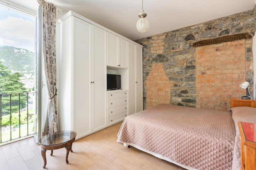 Como 100Mq 5 Mins To Center + Free Park And View Exterior foto